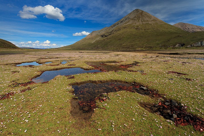 Landschaft Sligachan Sgurr Mhairi